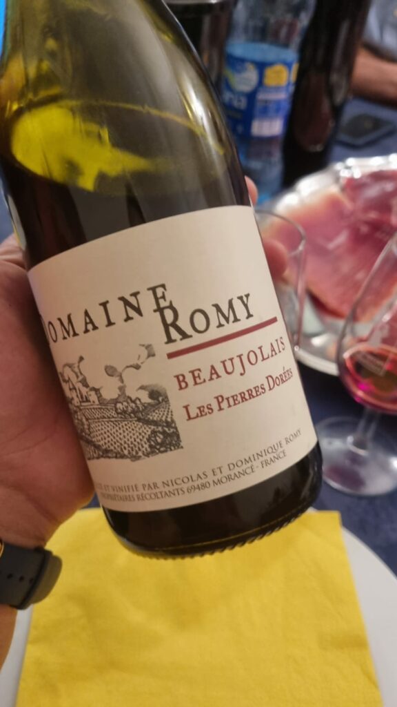 Vin rouge léger: Domaine de Romy - Beaujolais - Les Pierres Dorées