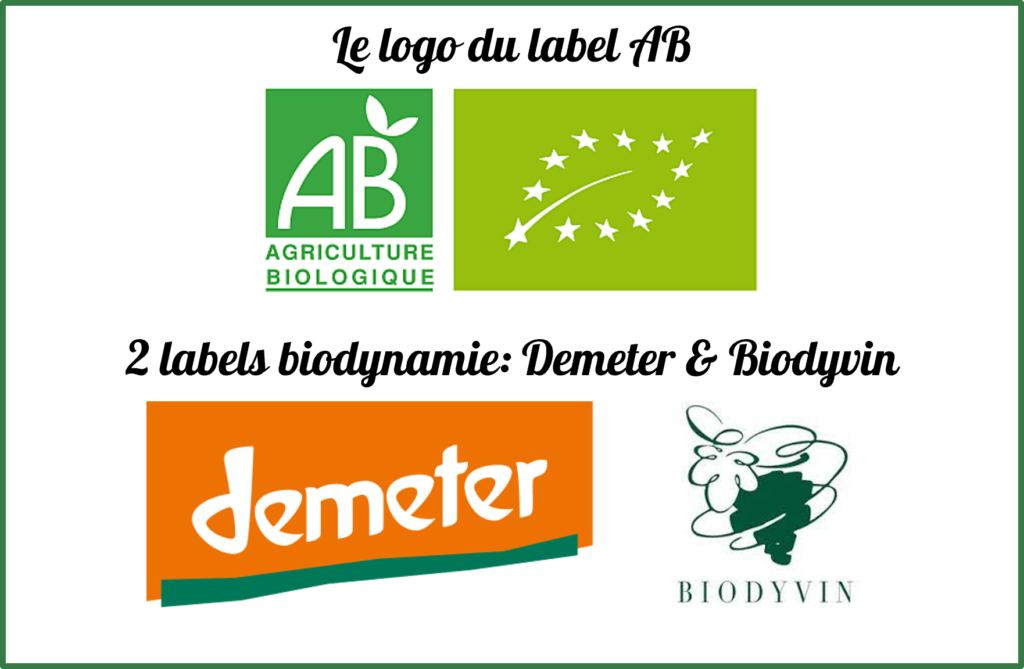 Les labels bio et biodynamique des vins bio